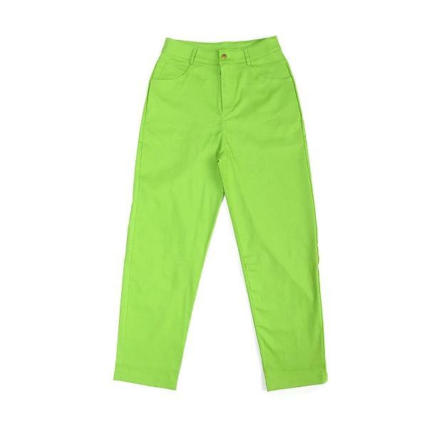 Trendy Aesthetic Neon Pants - Y2K & Coquette Style Clothing