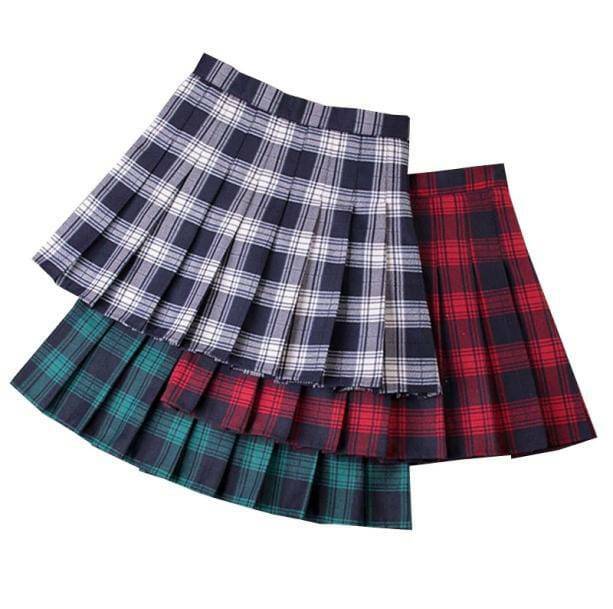 Trendy Aesthetic Plaid Skirt - Y2K Coquette Style for Unique Outfits