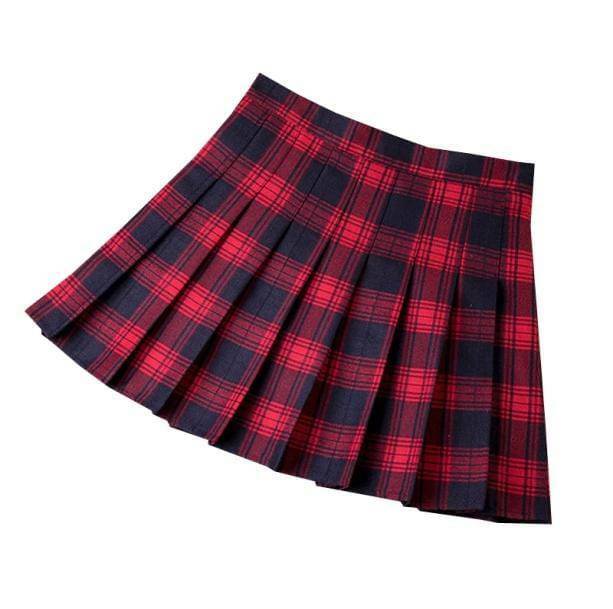 Trendy Aesthetic Plaid Skirt - Y2K Coquette Style for Unique Outfits