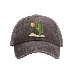 Trendy Cactus Baseball Cap - Y2K Aesthetic & Coquette Style Essential