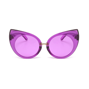 Trendy Oversized Kitty Sunglasses for Y2K and Aesthetic Outfits