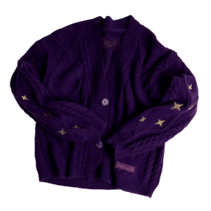 Trendy Purple Y2K Sweater - Aesthetic Coquette Style for Unique Looks