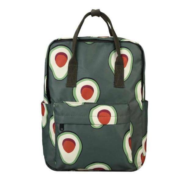 Trendy Y2K Aesthetic Avocado Backpack for Coquette and Soft Girl Styles