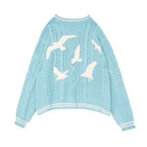 Trendy Y2K Aesthetic Sweater: Cute Coquette Style for Fashion Lovers