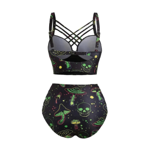 Trendy Y2K Aesthetic Swimsuit: Coquette Style for Vibrant Summer Vibes