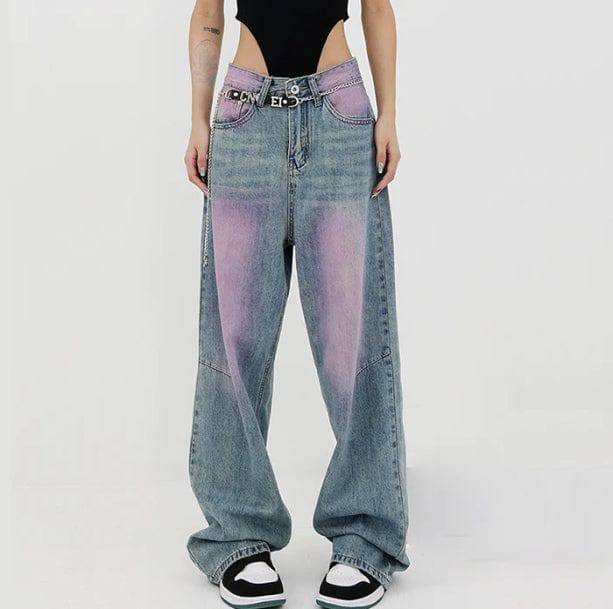 Trendy Y2K Baggy Jeans: Coquette Aesthetic & Colorful Styles