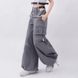 Trendy Y2K Coquette Aesthetic Open Zip Pants for Unique Outfit Styles