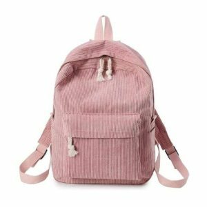 Trendy Y2K Coquette Aesthetic Soft Backpack for Stylish Outfits