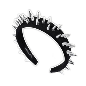 Trendy Y2K Coquette Aesthetic Spiky Headband for Unique Outfits