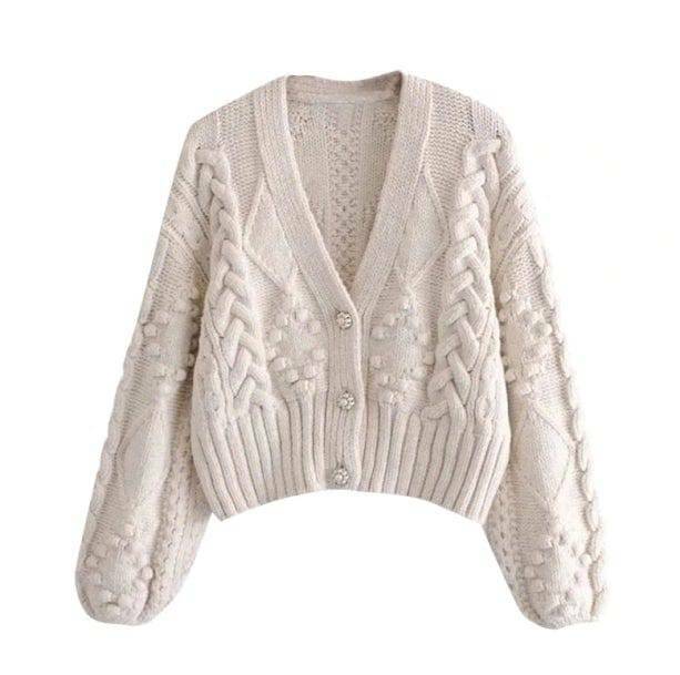 Trendy Y2K Coquette Cardigan: Aesthetic Fall Fashion Essential