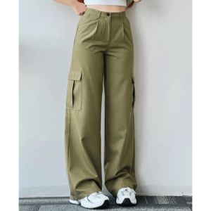 Trendy Y2K High Waist Cargo Pants for Aesthetic Outfits & Styles