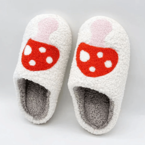 Trendy Y2K Mushroom Slippers: Coquette Aesthetic Footwear for All Styles