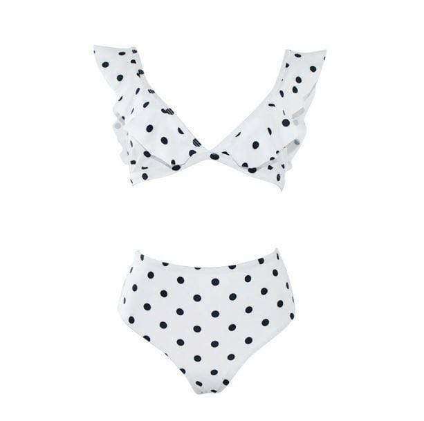 Trendy Y2K Polka Dot Swimwear: Coquette Aesthetic & Fashion Styles