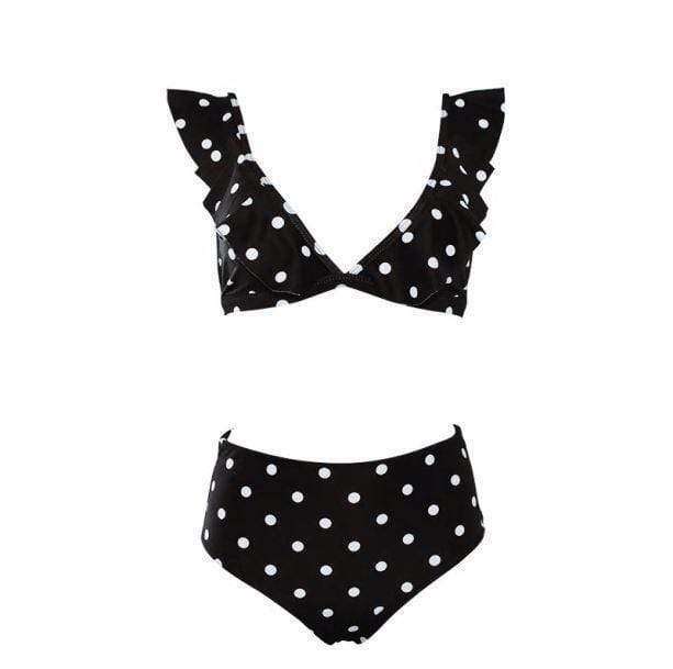 Trendy Y2K Polka Dot Swimwear: Coquette Aesthetic & Fashion Styles