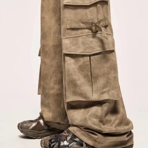 Trendy Y2K Safari Cargo Pants: Aesthetic Style for Every Occasion