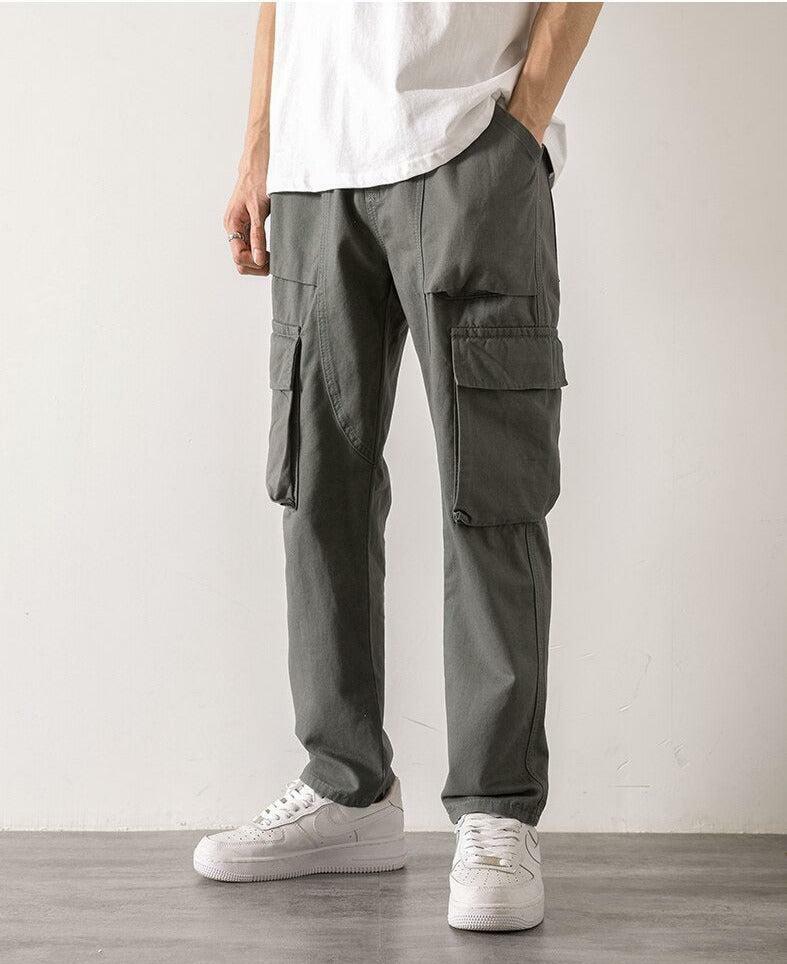 Trendy Y2K Straight Leg Cargo Pants for Aesthetic Outfits & Styles