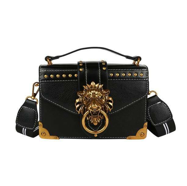 Vintage Lion Bag: Y2K Aesthetic Coquette Style for Trendy Outfits