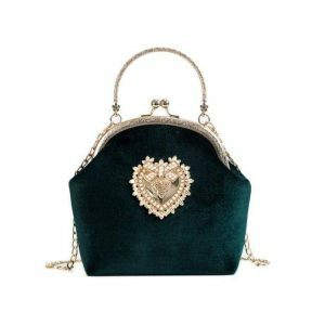 Vintage Queen Crossbody Bag - Y2K Aesthetic & Coquette Style Essential