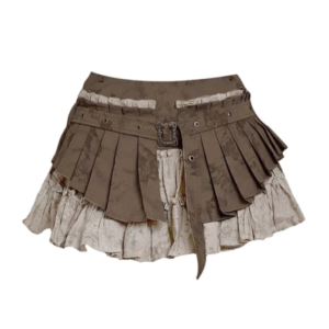 Woodland Mini Skirt - Y2K Aesthetic Coquette Style for Trendy Outfits