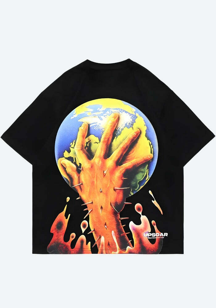 World Has Changed Y2K Graphic Tee - Trendy Aesthetic Clothing