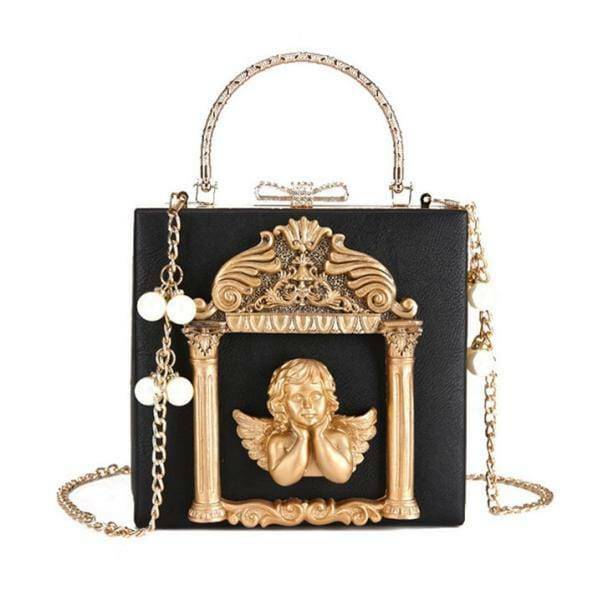 Y2K Aesthetic Angel Bag - Coquette Style for Trendy Outfits