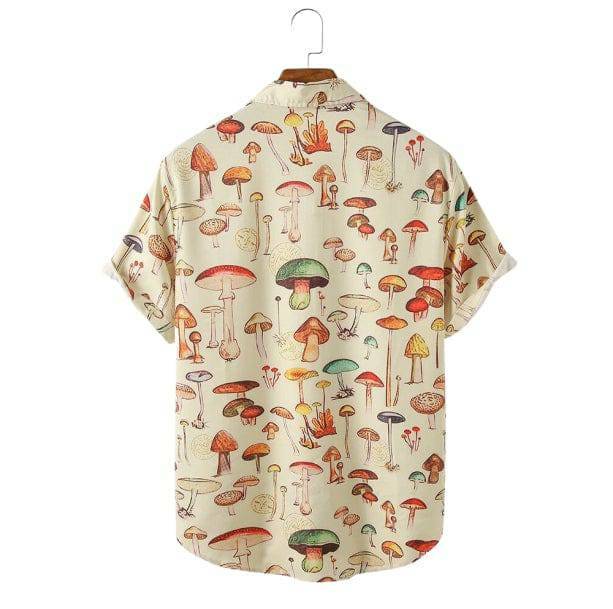 Y2K Aesthetic Mushroom Species Shirt - Trendy Coquette & Goth Style