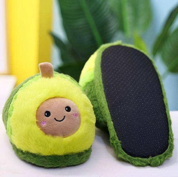 Y2K Coquette Aesthetic Avocado Slippers for Trendy Outfit Styles