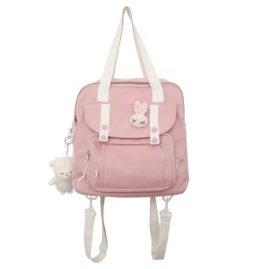 Y2K Coquette Aesthetic Backpack - Cute Kawaii School Bag for Trendy Looks