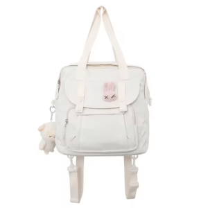 Y2K Coquette Aesthetic Backpack - Cute Kawaii School Bag for Trendy Looks