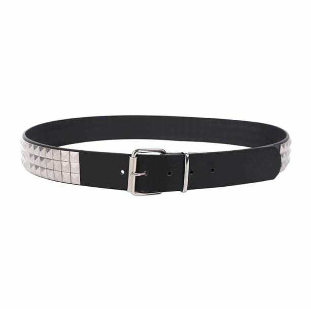 Y2K Coquette Aesthetic Belt with Side Studs - Grunge Fashion Essential