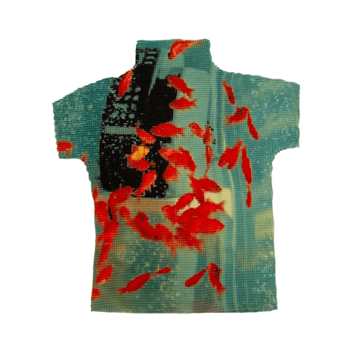 Y2K Coquette Aesthetic Koi Fish Top - Trendy Graphic Tee for Unique Styles