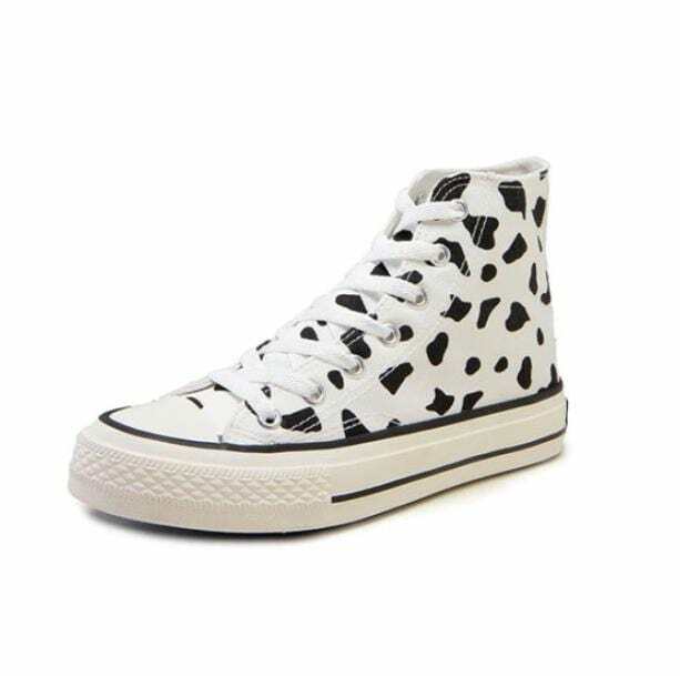 Y2K Coquette Aesthetic Sneakers - Trendy Graphic Style Footwear