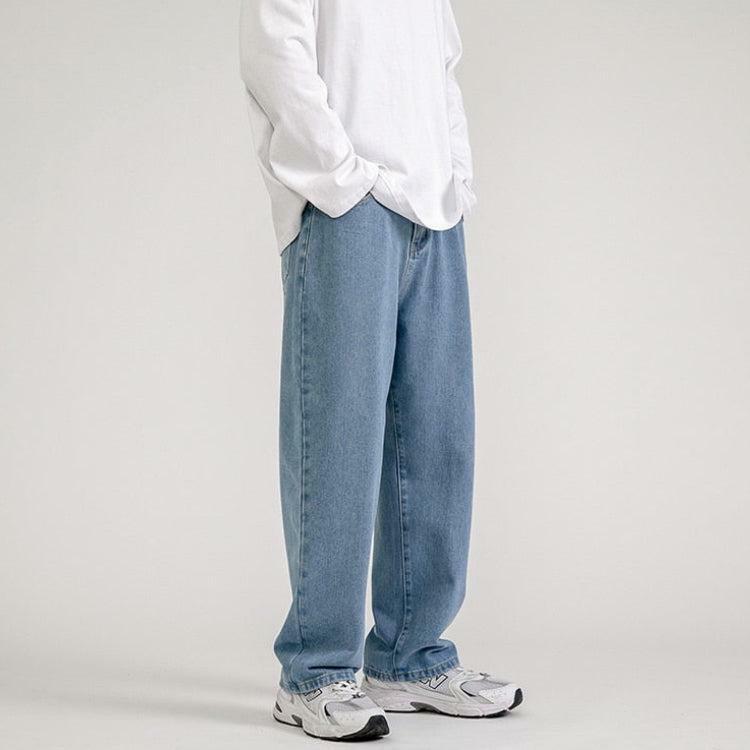 Y2K Coquette Aesthetic Straight Leg Mid Rise Baggy Jeans for Trendy Looks