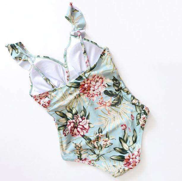 Y2K Coquette Aesthetic Swimwear: Vintage Floral Design for Trendy Looks