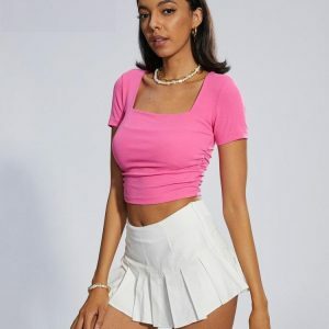 Y2K Coquette Crop Top - Trendy Aesthetic Apparel for Unique Styles