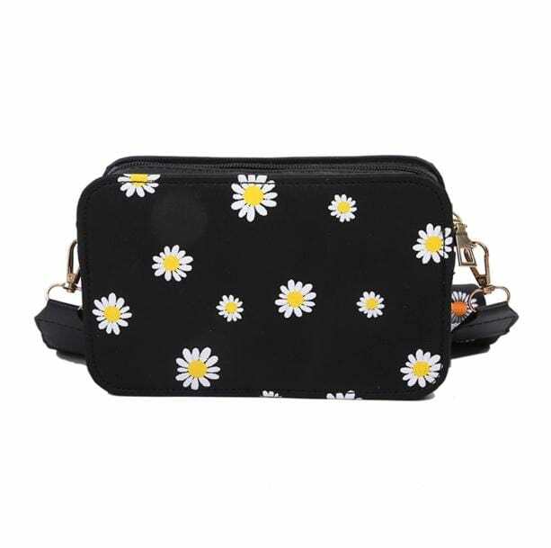 Y2K Coquette Daisy Flower Handbag - Aesthetic Style for Trendy Looks