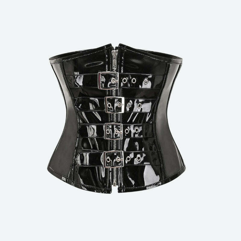 Y2K Coquette Underbust Corset - Aesthetic Clothing for Trendy Styles