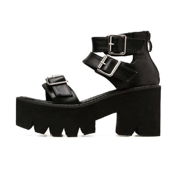 Y2K Grunge Style Sandals: Aesthetic Footwear for Trendy Outfits